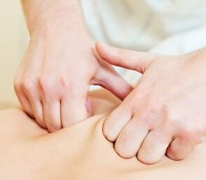 Manual therapy for the treatment of osteochondrosis.