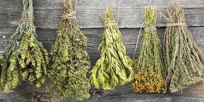 Herbs to treat shoulder osteoarthritis.
