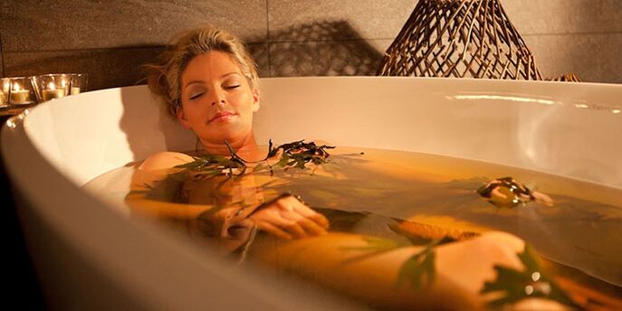 therapeutic bath for osteoarthritis of the shoulder joint.